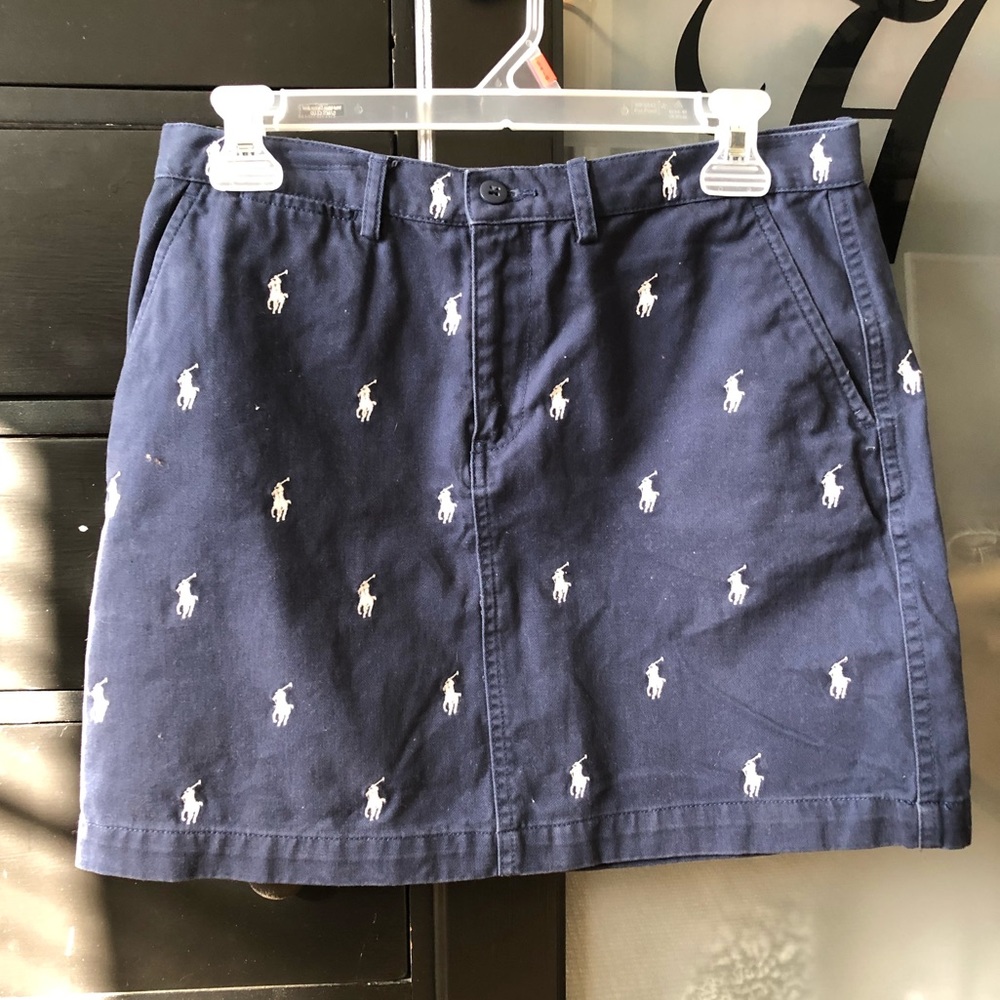 Polo Ralph Lauren Navy Skirt